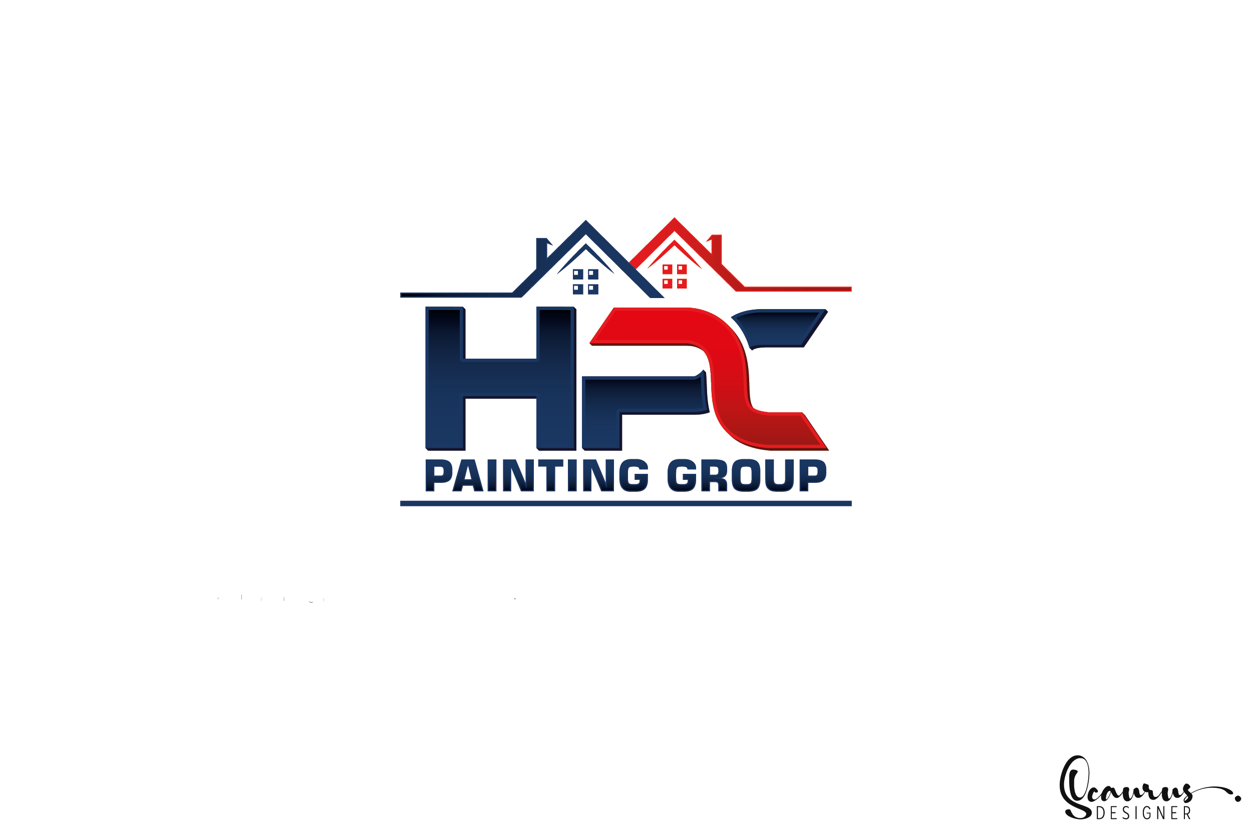 Logo-Design von InkThink by Scaurus für Homecraft Painting Contractors | Design #27457707