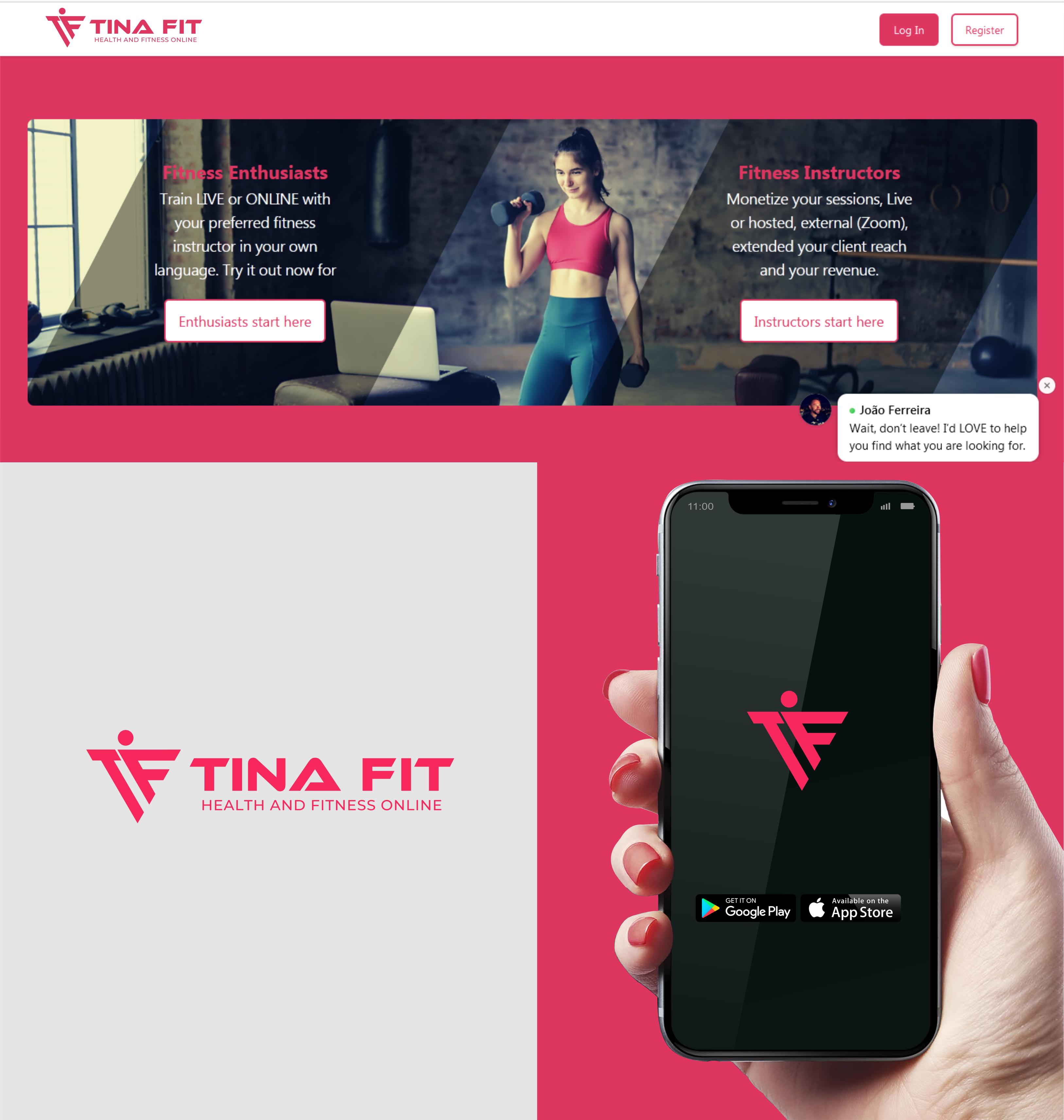 Logo-Design von Zivana für Passion Fitness | Design #27467556