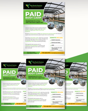 Flyer Design by creativemood438 for this project | Design: #27495773
