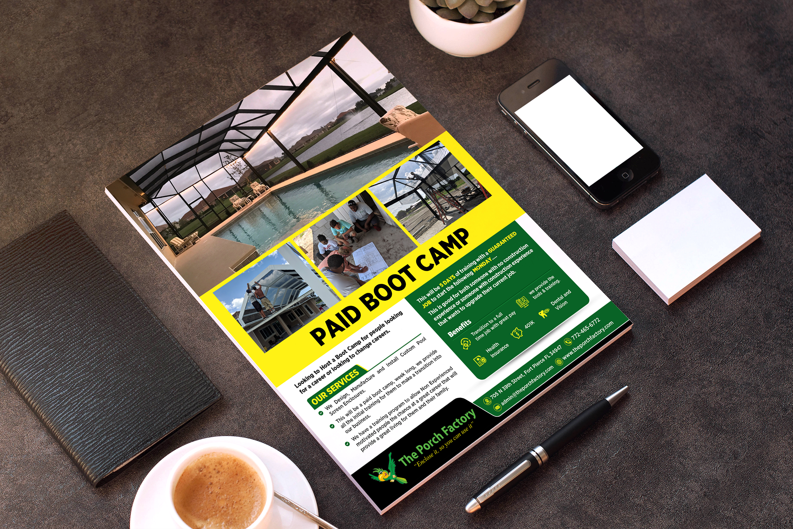 Diseño de Flyer por GraphicsGuru para este proyecto | Diseño #27495117