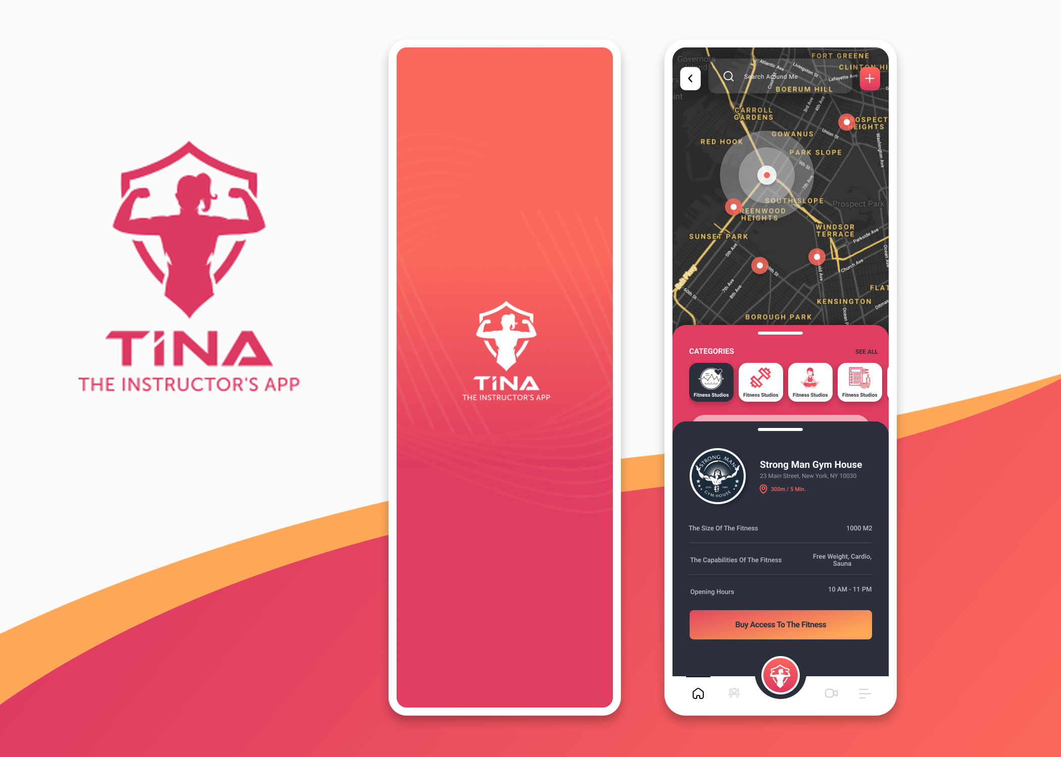 App Design by Deli for Passion Fitness | Design #27501150