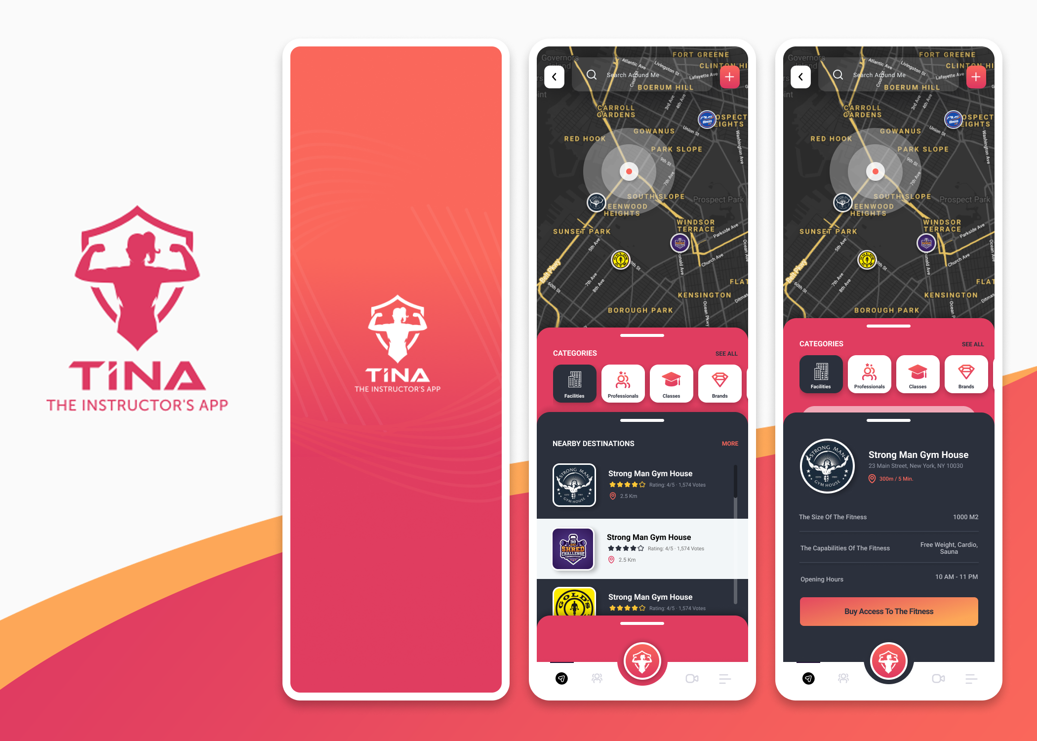 Diseño de aplicación (App) por Deli para Passion Fitness | Diseño: #27509907