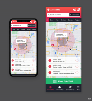 Diseño de aplicación (App) por pb para Passion Fitness | Diseño: #27474095