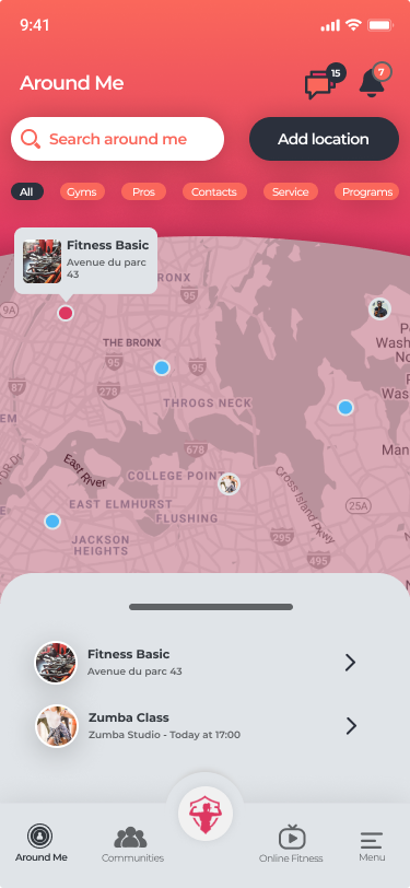 App Design by CameronJ for Passion Fitness | Design #27475641