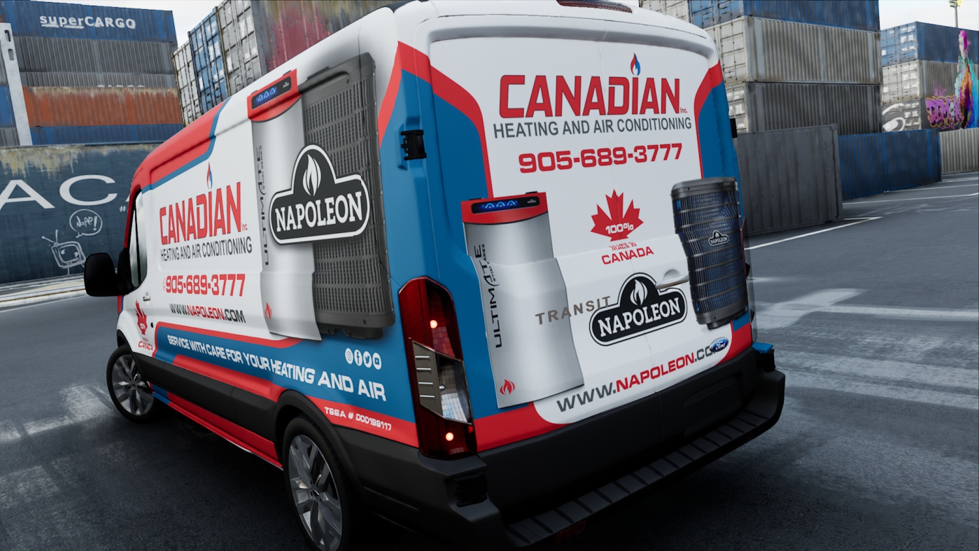 Car Wrap Design by VEDG for Canadian heating and air conditioning | Design #27482583