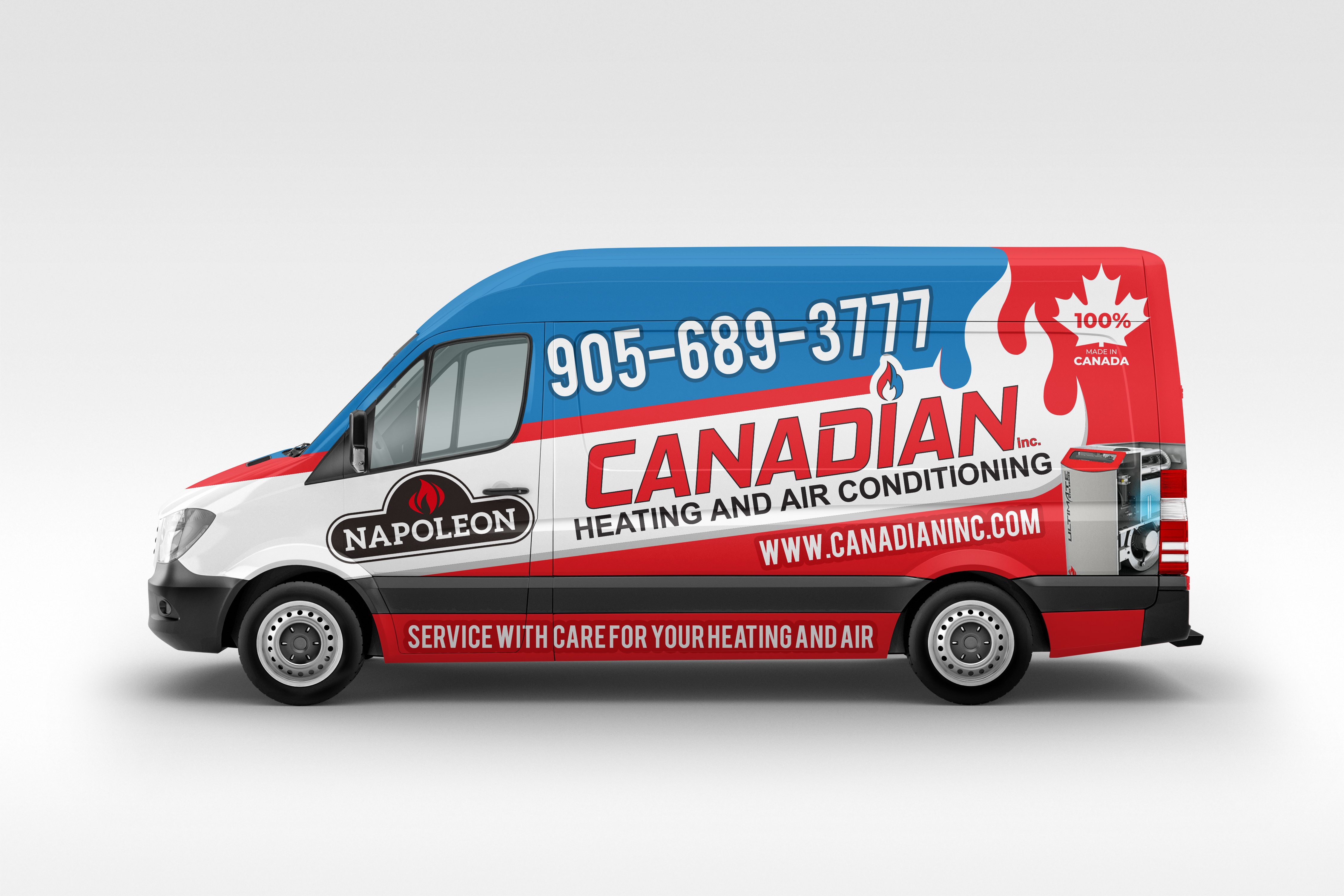 Car Wrap Design by LAXMI DESIGNHUB for Canadian heating and air conditioning | Design #27466156