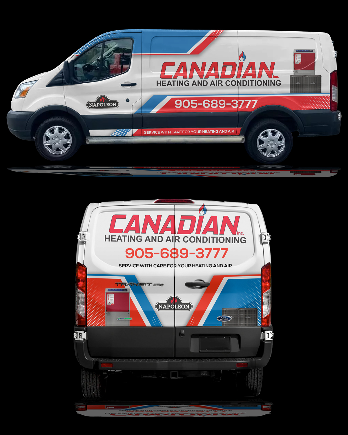 Car Wrap Design by RubelRir for Canadian heating and air conditioning | Design #27485149