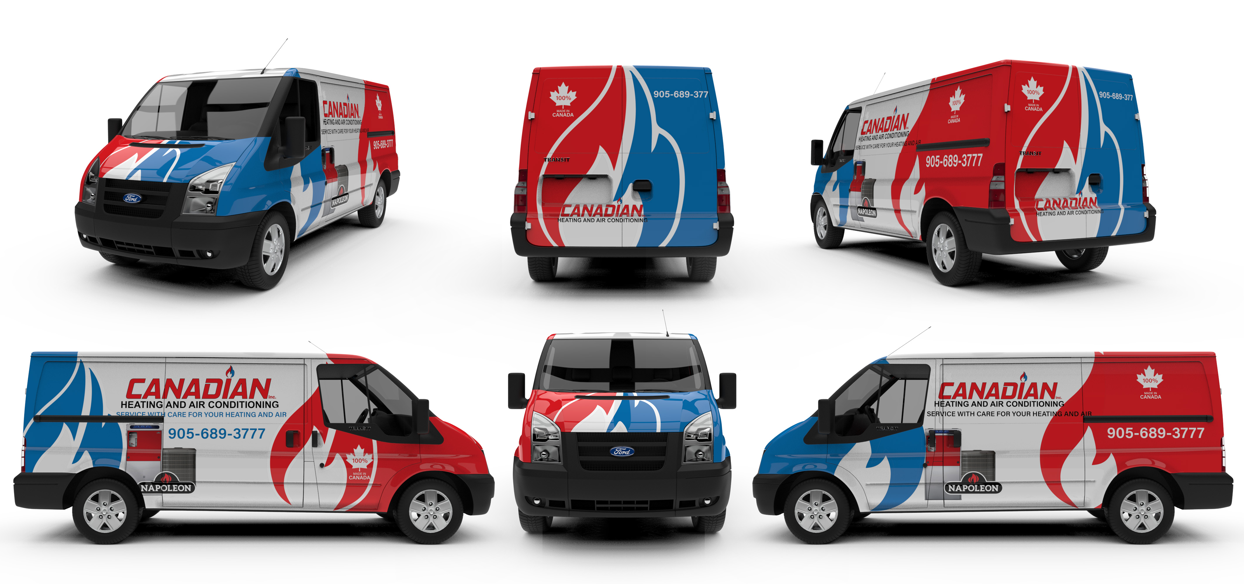 Design de Covering de Véhicule par MC_Studio pour Canadian heating and air conditioning | Design #27479973