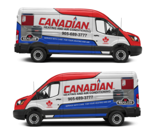 Car Wrap Design by dedenambrol for Canadian heating and air conditioning | Design: #27465343