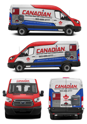 Car Wrap Design by dedenambrol for Canadian heating and air conditioning | Design: #27465552