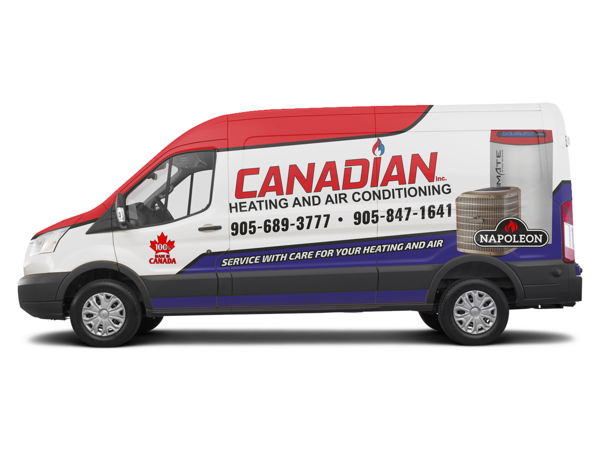Car Wrap Design by Czeh for Canadian heating and air conditioning | Design #27465491