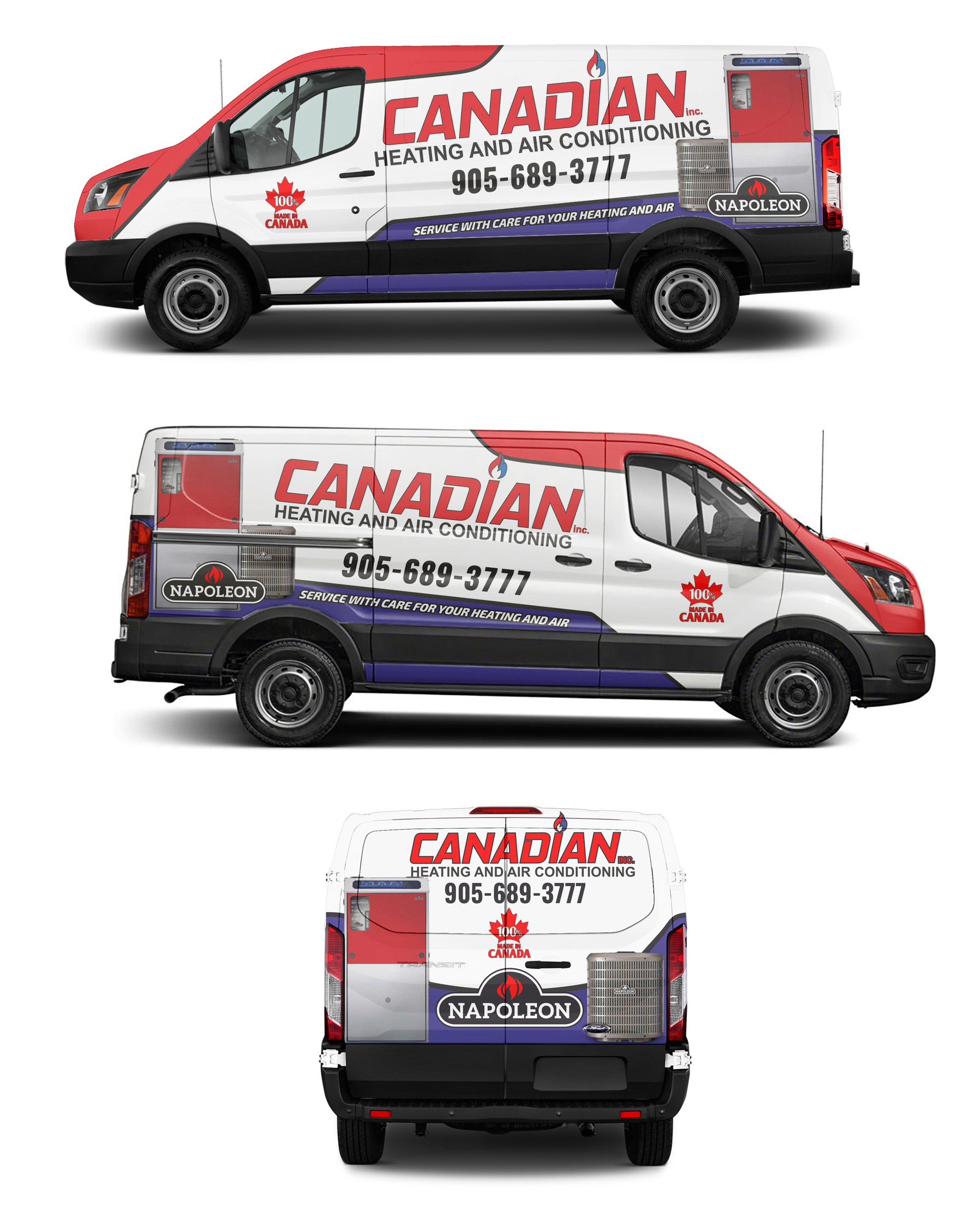Design de Covering de Véhicule par Czeh pour Canadian heating and air conditioning | Design #27500512