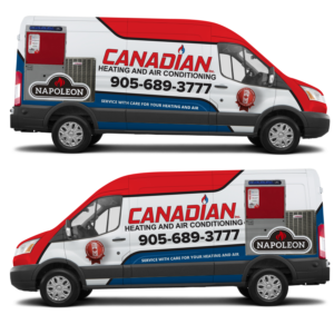 Car Wrap Design by Shumaila Kiran for Canadian heating and air conditioning | Design: #27470847