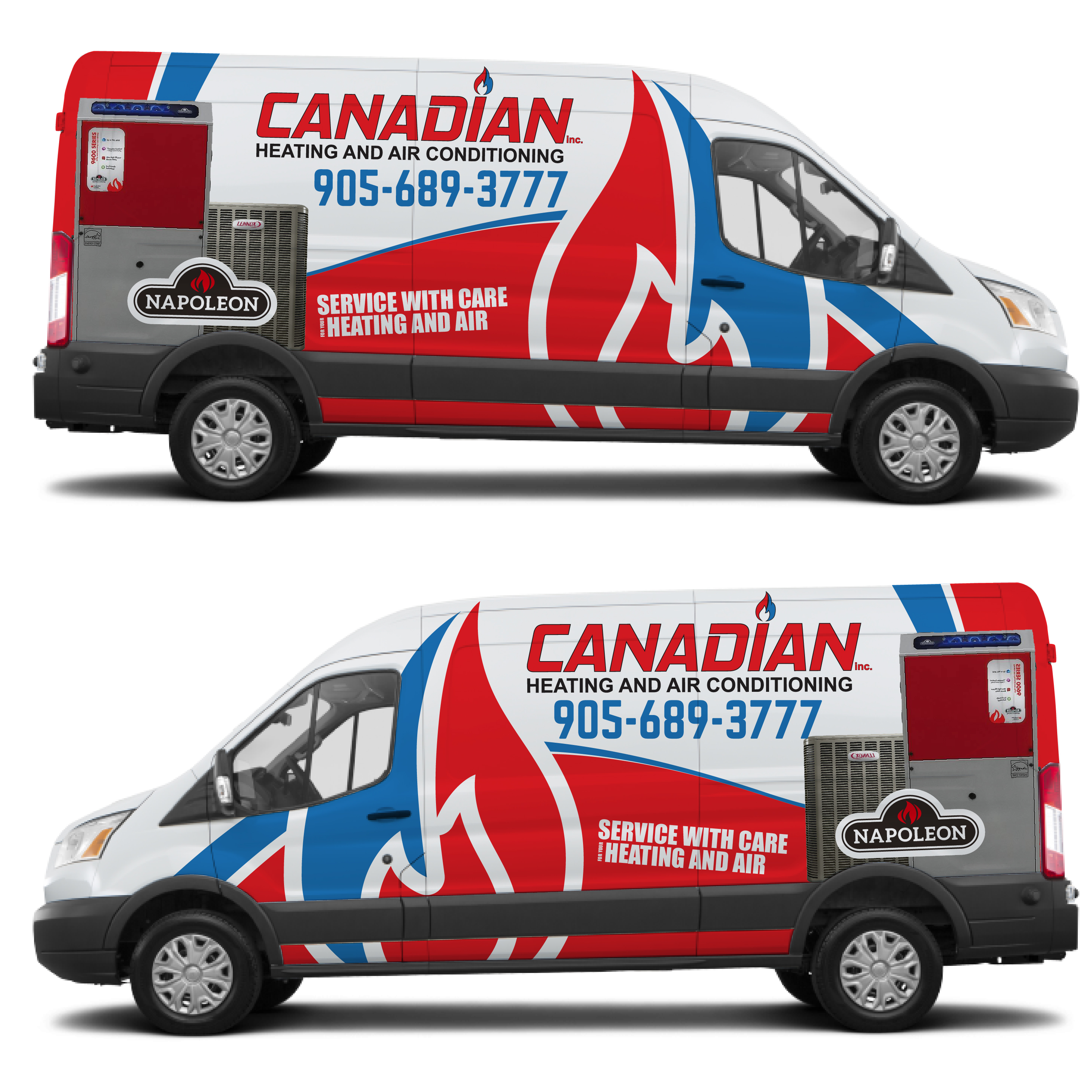 Car Wrap Design by Shumaila Kiran for Canadian heating and air conditioning | Design #27470849