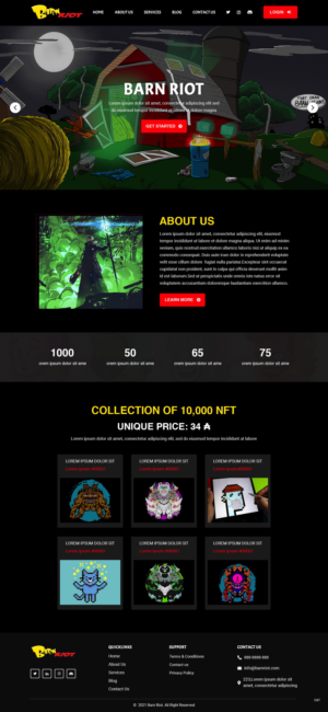 Web Design by pb for this project | Design: #27468434