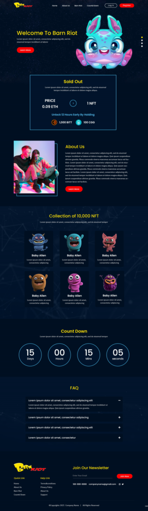 Web Design by pb for this project | Design: #27468437
