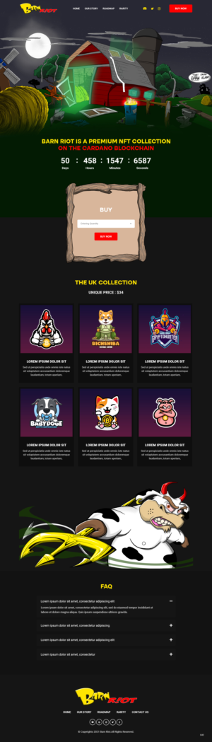 Web Design by pb for this project | Design: #27490707