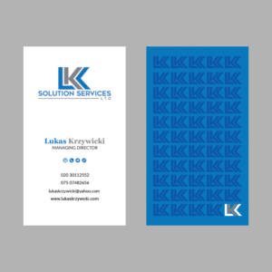 Business Card Design by shan zida for LKK SOLUTION SERVICES LTD | Design: #27478440