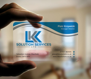 Business Card Design by INDIAN_Ashok for LKK SOLUTION SERVICES LTD | Design: #27466367