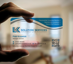 Business Card Design by INDIAN_Ashok for LKK SOLUTION SERVICES LTD | Design: #27466369