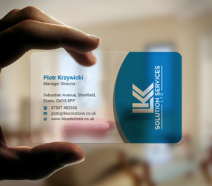 Business Card Design by INDIAN_Ashok for LKK SOLUTION SERVICES LTD | Design: #27466370
