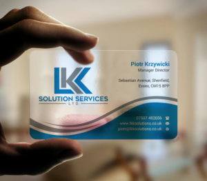 Business Card Design by INDIAN_Ashok for LKK SOLUTION SERVICES LTD | Design: #27466372