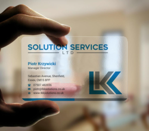 Business Card Design by INDIAN_Ashok for LKK SOLUTION SERVICES LTD | Design: #27466393