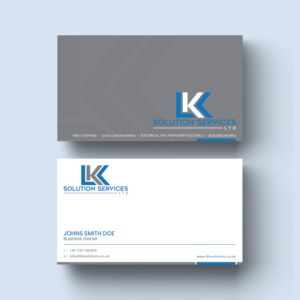 Business Card Design by ubaidomar for LKK SOLUTION SERVICES LTD | Design: #27472880