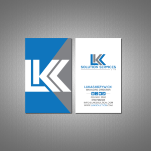 Business Card Design by Creations Box 2015 for LKK SOLUTION SERVICES LTD | Design: #27495333