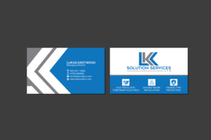 Business Card Design by Creations Box 2015 for LKK SOLUTION SERVICES LTD | Design: #27495355