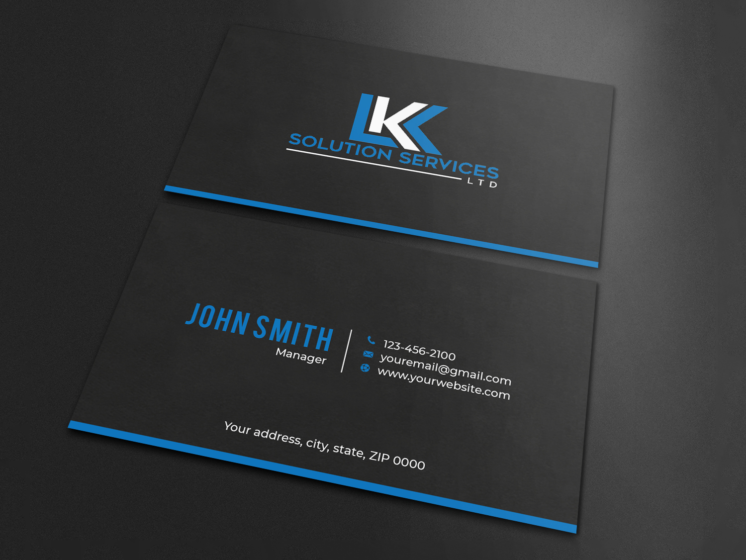 Business Card Design by LAXMI DESIGNHUB for LKK SOLUTION SERVICES LTD | Design #27464655