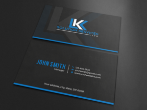 Business Card Design by LAXMI DESIGNHUB for LKK SOLUTION SERVICES LTD | Design: #27464656
