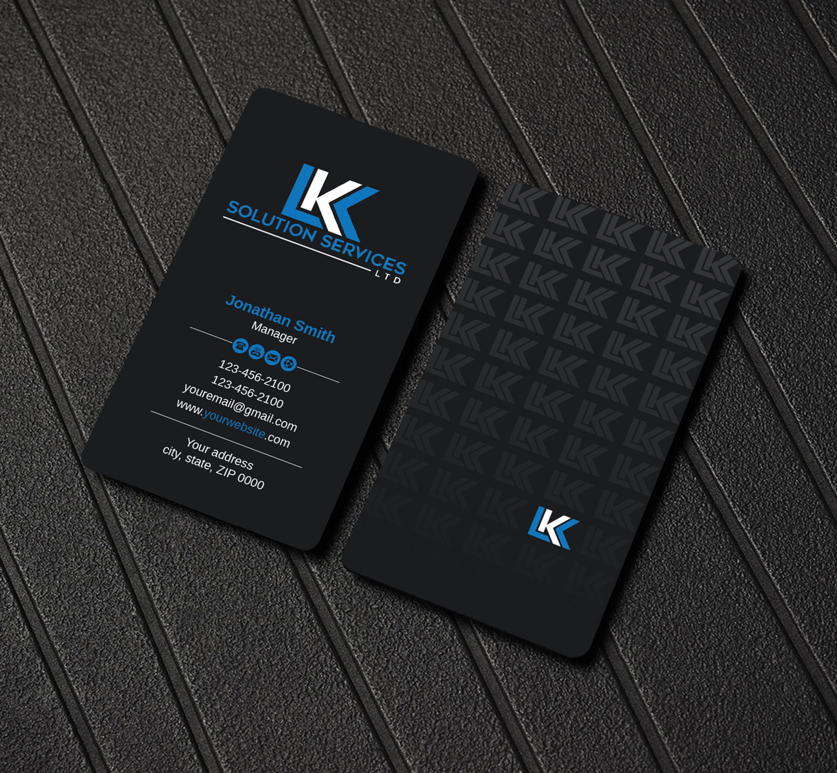 Business Card Design by LAXMI DESIGNHUB for LKK SOLUTION SERVICES LTD | Design #27464713