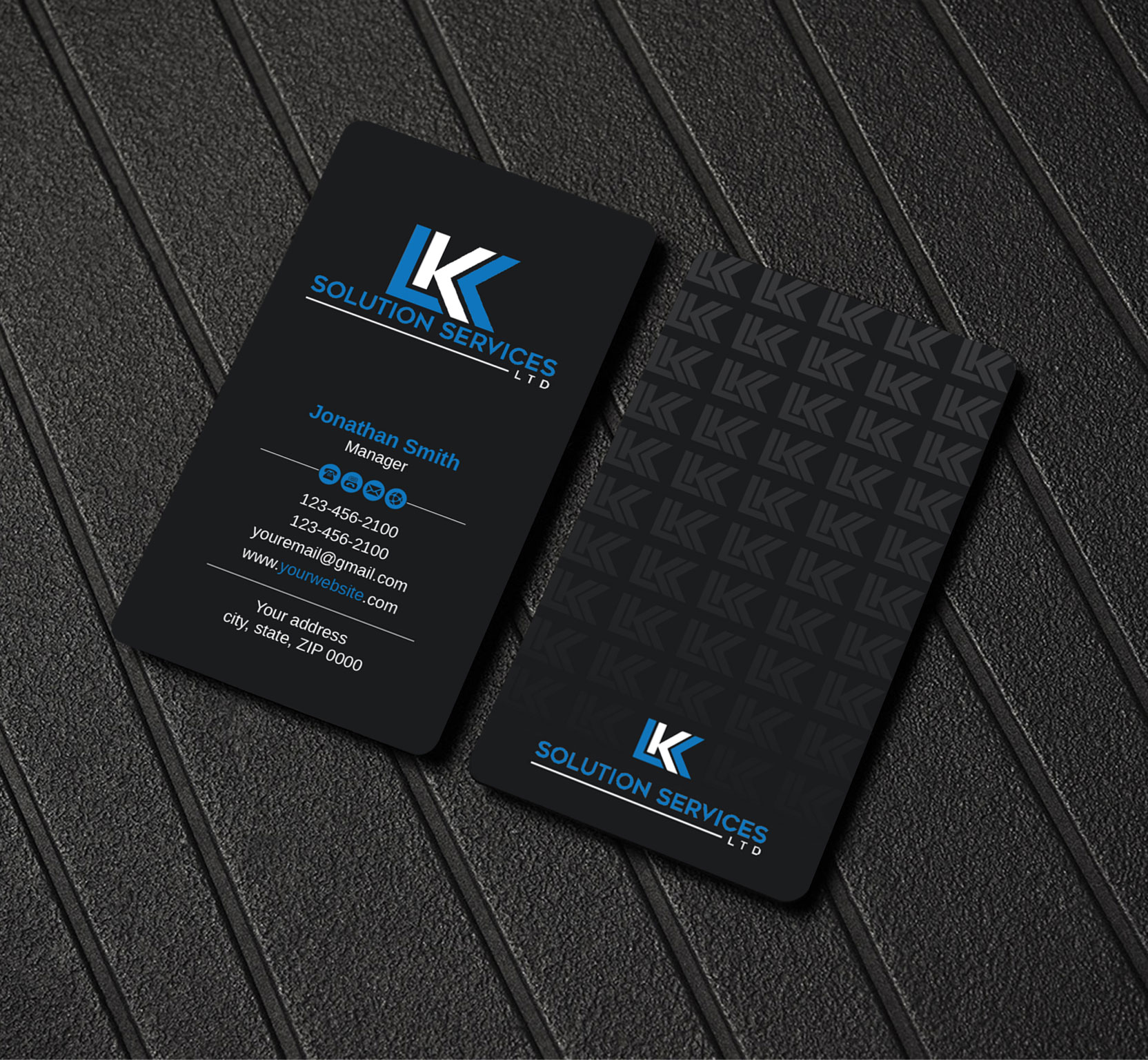 Business Card Design by LAXMI DESIGNHUB for LKK SOLUTION SERVICES LTD | Design #27464714