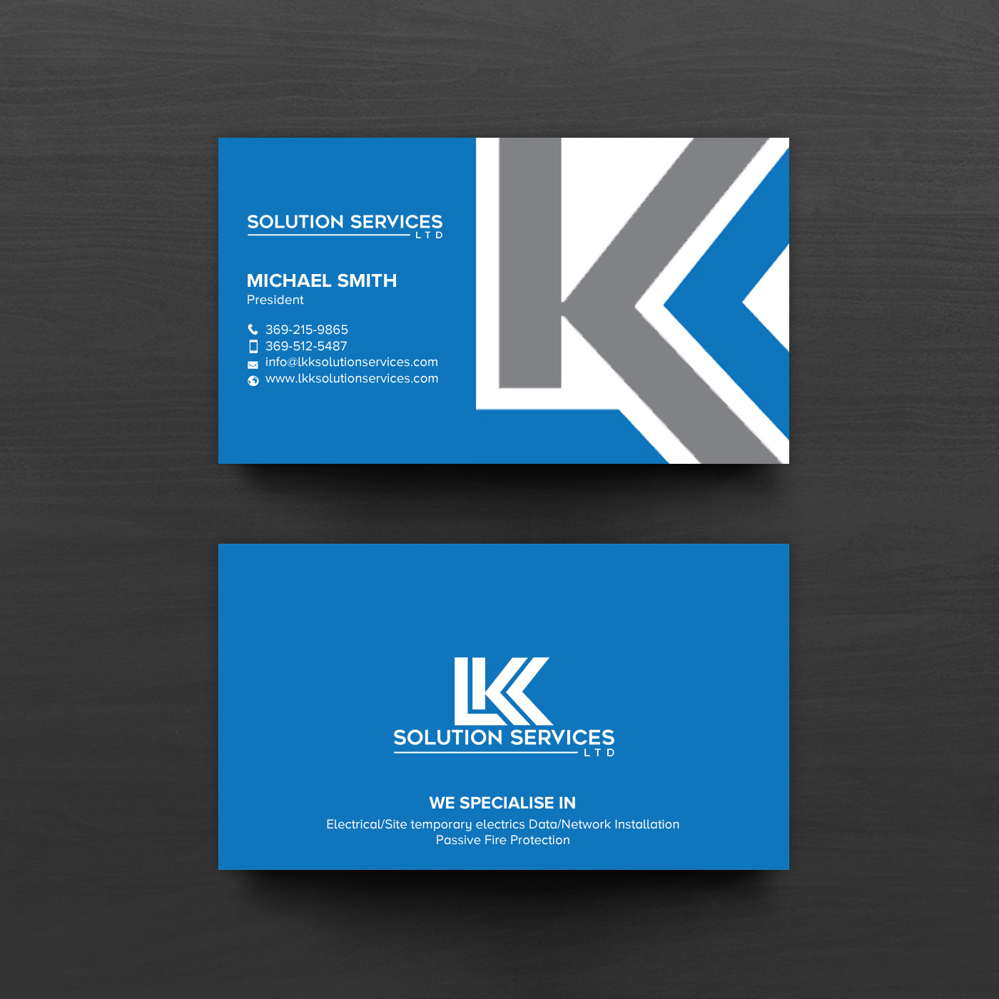 Business Card Design by chandrayaan.creative for LKK SOLUTION SERVICES LTD | Design #27464949