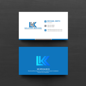 Business Card Design by chandrayaan.creative for LKK SOLUTION SERVICES LTD | Design #27465451