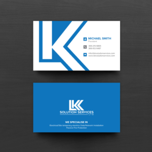 Business Card Design by chandrayaan.creative for LKK SOLUTION SERVICES LTD | Design: #27465452