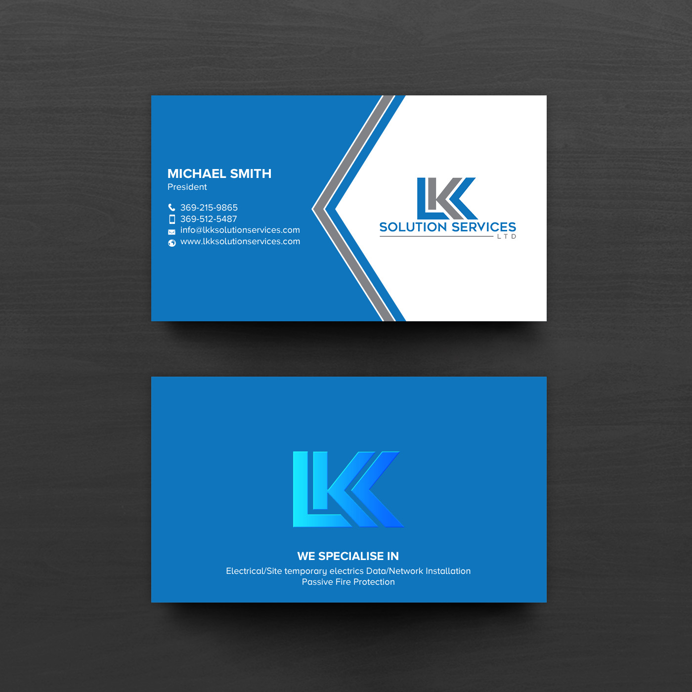 Business Card Design by chandrayaan.creative for LKK SOLUTION SERVICES LTD | Design #27465454