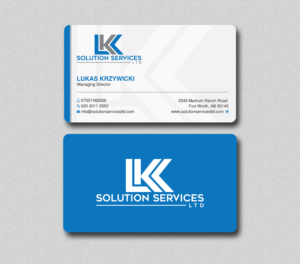 Business Card Design by Uttom 2 for LKK SOLUTION SERVICES LTD | Design: #27466234