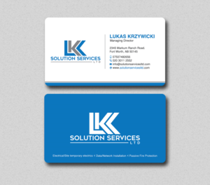 Business Card Design by Uttom 2 for LKK SOLUTION SERVICES LTD | Design: #27466243