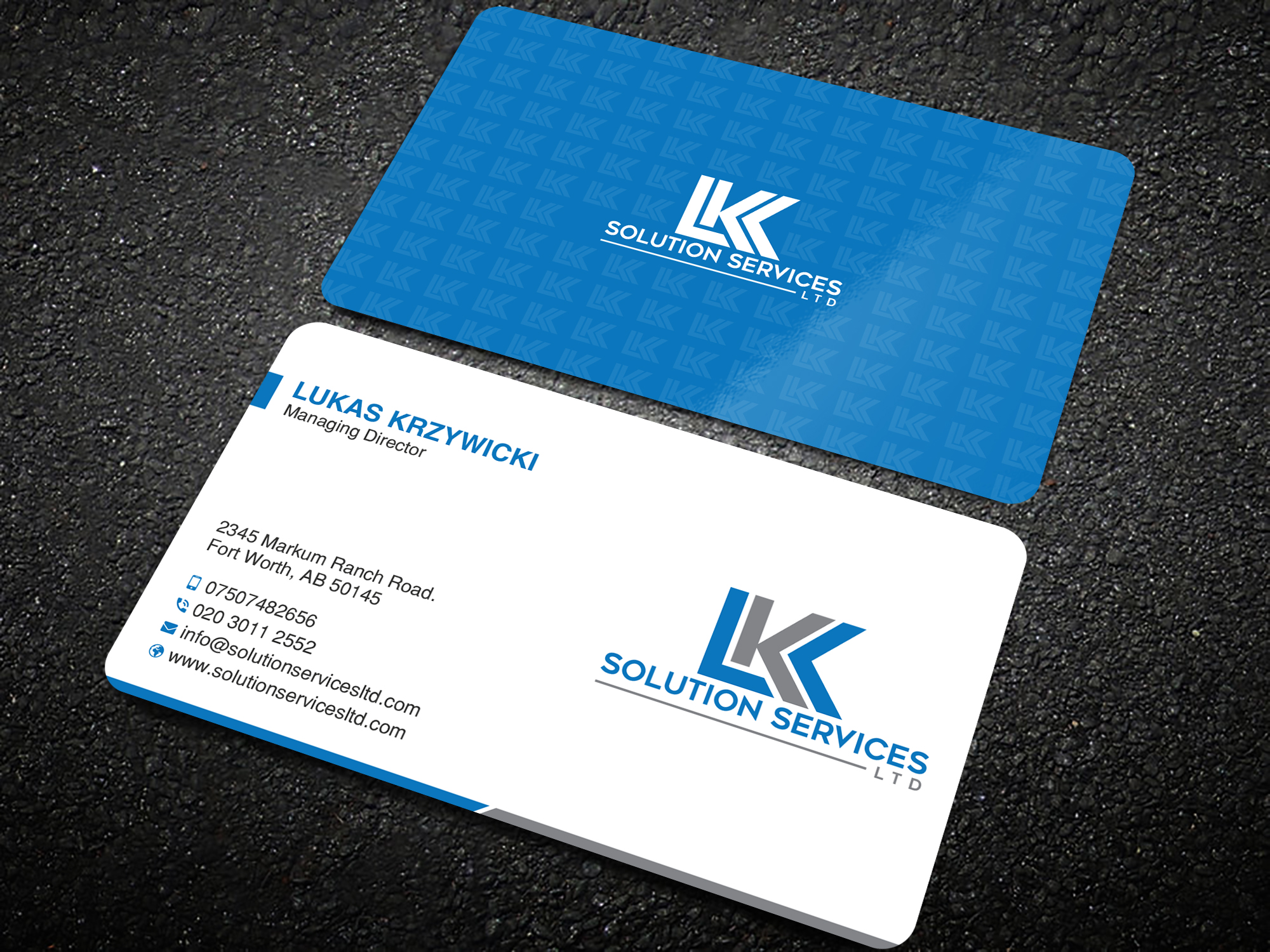 Business Card Design by Uttom 2 for LKK SOLUTION SERVICES LTD | Design #27480016