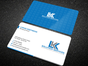 Business Card Design by Uttom 2 for LKK SOLUTION SERVICES LTD | Design: #27480016