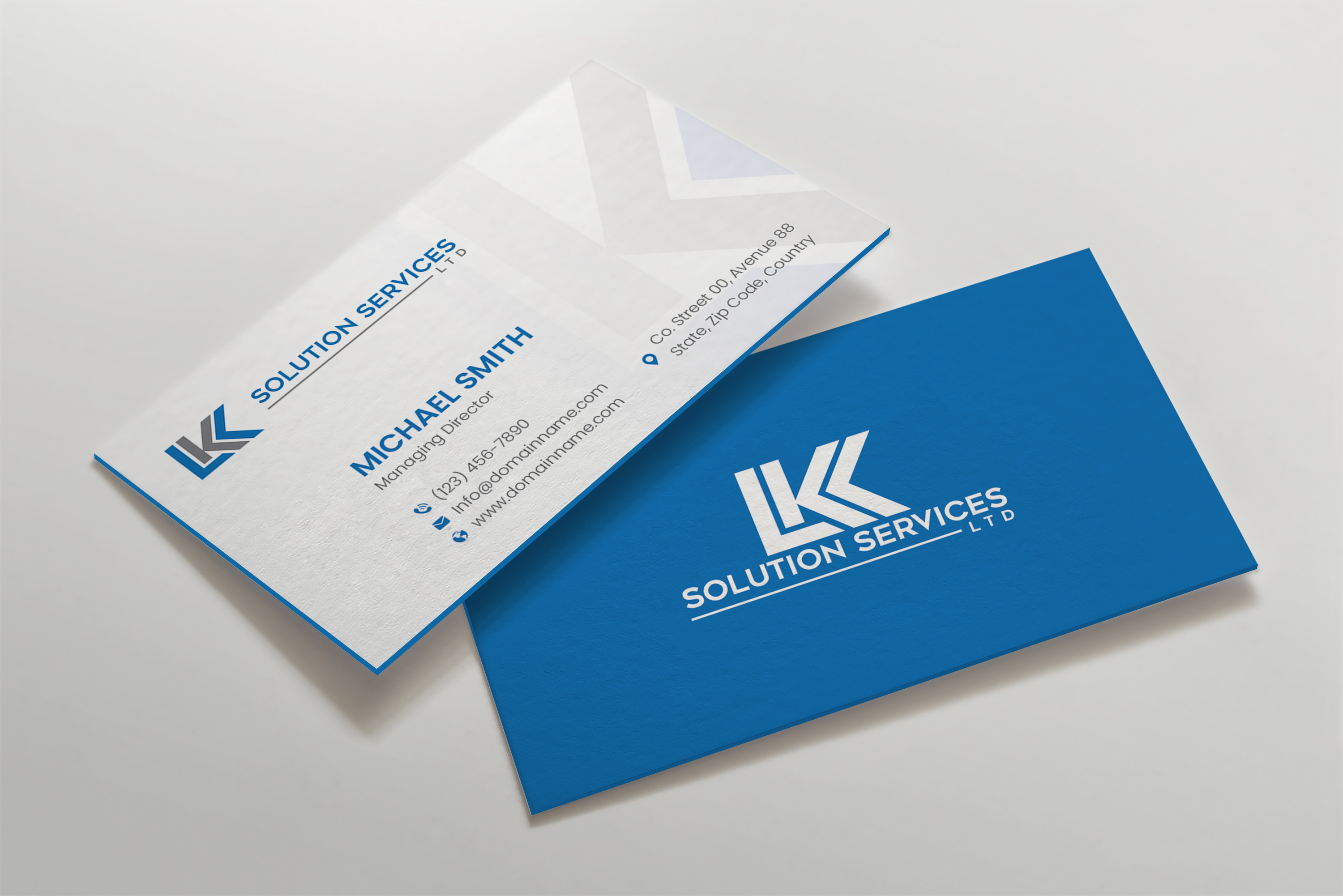 Business Card Design by CilioLab for LKK SOLUTION SERVICES LTD | Design #27465011