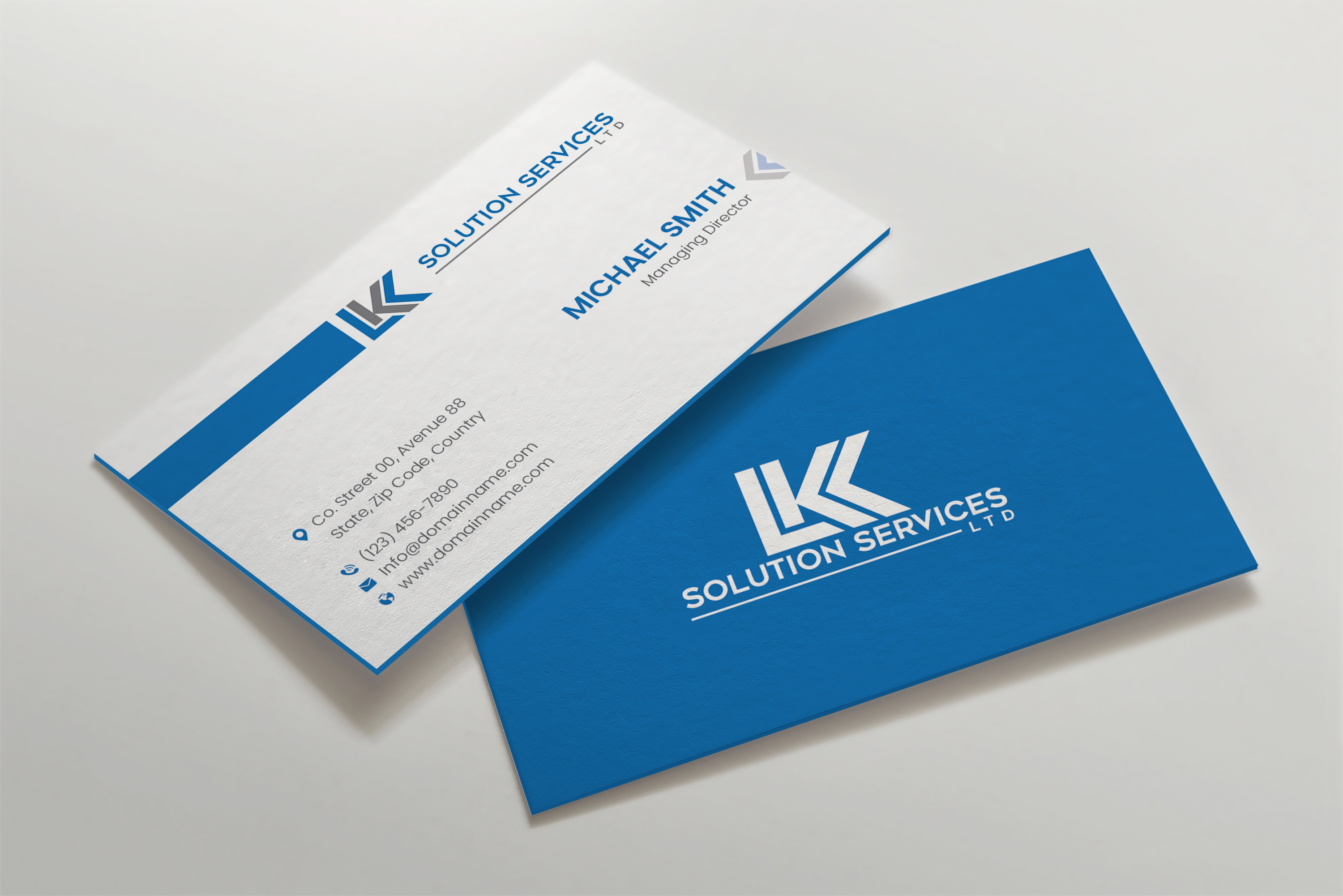 Business Card Design by CilioLab for LKK SOLUTION SERVICES LTD | Design #27465012