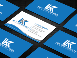 Business Card Design by DesignShout for LKK SOLUTION SERVICES LTD | Design: #27467026