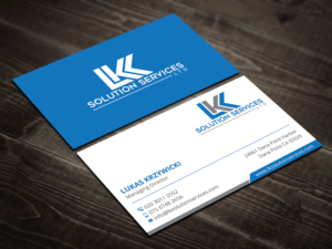 Business Card Design by DesignShout for LKK SOLUTION SERVICES LTD | Design: #27467171