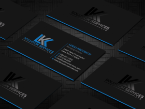 Business Card Design by DesignShout for LKK SOLUTION SERVICES LTD | Design: #27467342