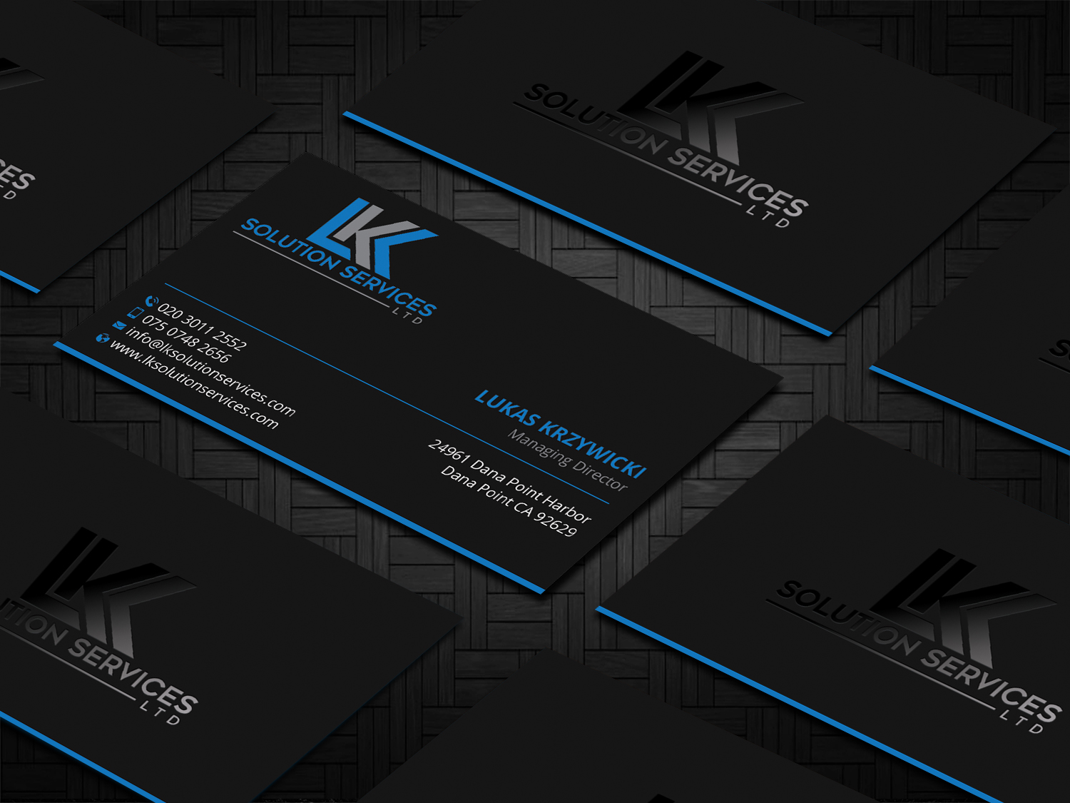 Business Card Design by DesignShout for LKK SOLUTION SERVICES LTD | Design #27467450