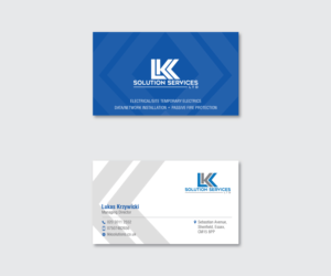 Business Card Design by Graphic_Dune for LKK SOLUTION SERVICES LTD | Design: #27471090