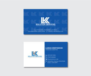 Business Card Design by Graphic_Dune for LKK SOLUTION SERVICES LTD | Design: #27478659
